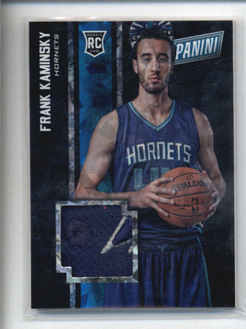 FRANK KIMINSKY 2015 PANINI BLACK FRIDAY CRACKED ICE ROOKIE USED HAT RC AB5981