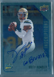 BRETT HUNDLEY 2015 UPPER DECK INSCRIPTIONS RC ROOKIE AUTO AUTOGRAPH SP