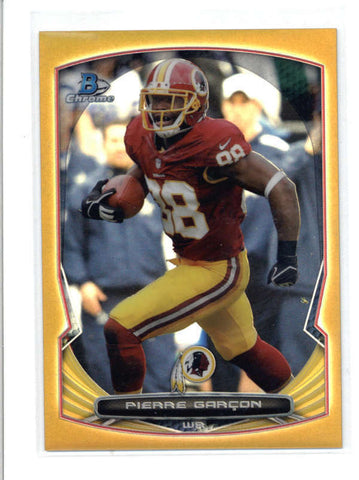 PIERRE GARCON 2014 BOWMAN CHROME #99 RARE GOLD REFRACTOR PARALLEL #10/50 AC663