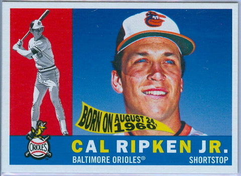 CAL RIPKEN JR 2010 TOPPS HERITAGE BALTIMORE NATIONAL VIP HIGH NUMBER #575 SP