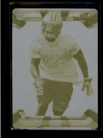 KENJON BARNER 2013 FINEST #144 MASTERPIECE PRINTING PLATE ROOKIE #1/1 AB8315