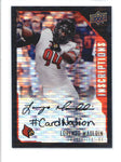 LORENZO MAULDIN 2015 INSCRIPTIONS ON CARD BLACK ROOKIE AUTOGRAPH AUTO /25 AC310