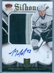 TYLER TOFFOLI 2013-14 CROWN ROYALE ROOKIE SILHOUETTE PATCH AUTO AUTOGRAPH SP/25