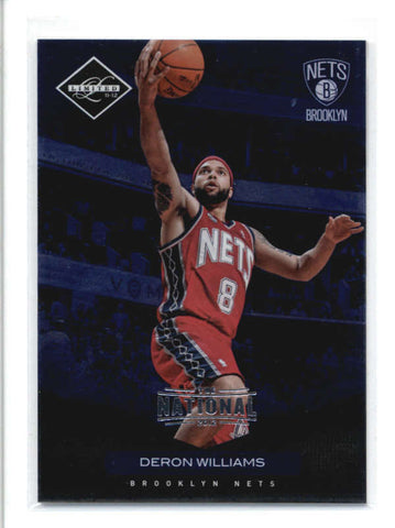 DERON WILLIAMS 2012/13 12/13 PANINI #48 THE NATIONAL BLUE PARALLEL #2/5 AB9344