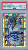 Julio Rodriguez 2020 Bowman Chrome Atomic Refractor RC PSA DNA Gem Mint 10 Auto