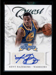 KENT BAZEMORE 2012/13 12/13 PANINI CRUSADE QUEST #35 AUTOGRAPH AUTO AB7839