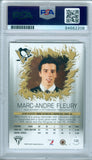 Marc-Andre Fleury 2004 Titanium #132 #/99 RC Autograph PSA DNA Gem Mint 10 Auto