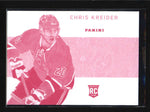 CHRIS KREIDER 2013 PANINI ROOKIE MAGENTA PROOF BLANK BACK SP AB5757