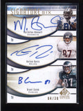 BENNETT/ RUCKER / SPAETH / DAVIS / CELEK + 2009 SP SIGNATURE SIX AUTO /30 AB9305