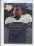 DOUG MARTIN 2012 PRESS PASS FANFARE BRONZE AUTOGRAPH AUTO ROOKIE RC #/99 AB8989