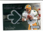 BRETT FAVRE 2004 UPPER DECK ALL STAR DEAN'S LIST LINE-UP GAME JERSEY AC1238