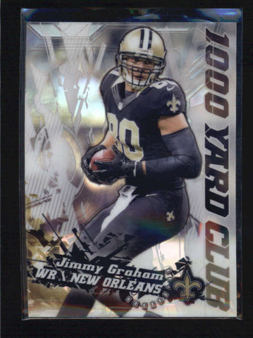 JIMMY GRAHAM 2014 TOPPS CHROME 1000 YARD CLUB REFRACTOR #2 AB6194