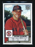 JACOBY ELLSBURY 2007 TOPPS 52 #TCRC60 CHROME ROOKIE REFRACTOR #138/552 AB5906