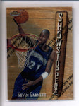 KEVIN GARNETT 1998/99 TOPPS FINEST #319 SHOWSTOPPERS RARE GOLD SP AC1542