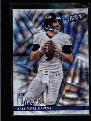 JOE FLACCO 2016 PANINI BLACK FRIDAY #21 WEDGES CARD #18/50 AB8693