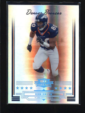 ROD SMITH 2006 DONRUSS THREADS #40 PLATINUM PARALLEL #18/25 AB5673