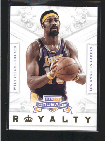 WILT CHAMBERLAIN 2012/13 PANINI CRUSADE #16 ROYALTY SP AC405