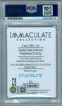 Stephen Curry 2017 Immaculate #1/1 Autograph Cyan Plate PSA DNA Gem Mint 10 Auto