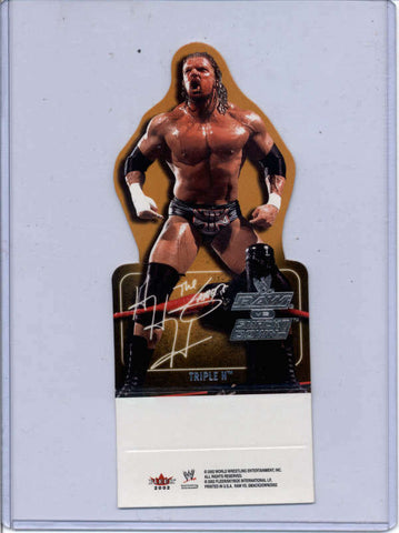 PAUL MICHAEL / LEVESQUE / TRIPLE H 2002 FLEER POP-UPS RAW SMACK DOWN! AC1317