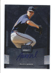 ALEX WOOD 2012 LEAF DRAFT ON CARD ROOKIE AUTOGRAPH AUTO RC AC141