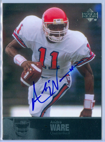 ANDRE WARE 2011 UPPER DECK LEGENDS AUTO AUTOGRAPH SP