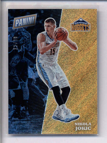 NIKOLA JOKIC 2017 PANINI THE NATIONAL #BK8 RAPTURE #12/99 AC1556