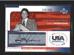 DAVE MAGADAN 2004 UD 25TH ANNIVERSARY TEAM USA AUTOGRAPH AUTO #103/360 AC192