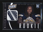 MELVIN GORDON 2015 PANINI BLACK FRIDAY ROOKIE RC USED WORN GLOVE RELIC AB6277