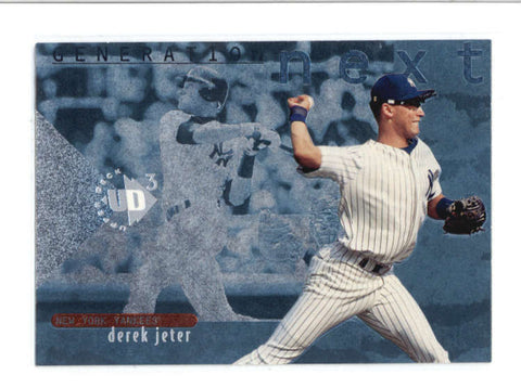 DEREK JETER 1997 UD3 GENERATION NEXT YANKEES INSERT #GN15 AB9609