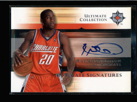 RAYMOND FELTON 2005/06 UD ULTIMATE SIGNATURES ON CARD AUTOGRAPH AUTO AB9989