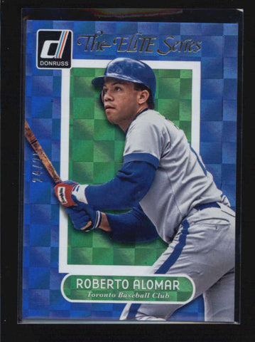 ROBERTO ALOMAR 2014 DONRUSS ELITE SERIES GOLD PARALLEL #24/25 AB6382