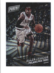 ALLEN IVERSON 2017 PANINI BLACK FRIDAY #13 RARE PARALLEL #18/50 AC441