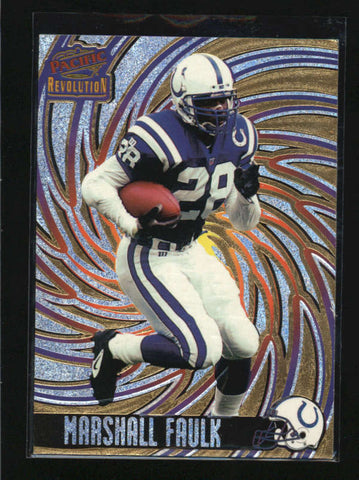 MARSHALL FAULK 1998 PACIFIC REVOLUTION #56 SHADOW SERIES PARALLEL #77/99 AB5674