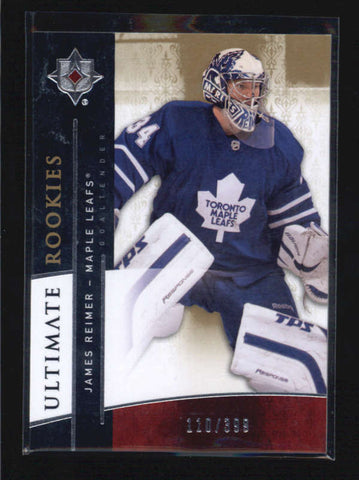 JAMES REIMER 2009/10 09/10 UPPER DECK ULTIMATE ROOKIES RC #110/399 AB6043