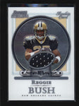 REGGIE BUSH 2006 BOWMAN STERLING ROOKIE RC USED WORN JERSEY AB6184