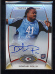 DONTARI POE 2012TOPPS PLATINUM REFRACTOR ROOKIE AUTOGRAPH AUTO RC AB9850