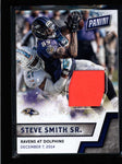 STEVE SMITH SR. 2016 PANINI FATHERS DAY #18 GAME USED PYLON RELIC AB8666