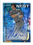 MATT DAVIDSON 2014 FINEST BLUE REFRACTOR ROOKIE AUTOGRAPH AUTO #025/125 AC1060