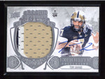 TOM SAVAGE 2014 UD EXQUISITE ROOKIE 3-CLR PATCH AUTOGRAPH AUTO #031/110 AC2114