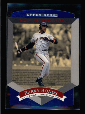 BARRY BONDS 1997 UPPER DECK #RP2 RUN PRODUCERS DIE CUT AC2552