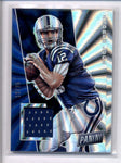 ANDREW LUCK 2017 PANINI THE NATIONAL RAINBOW SPOKES GAME JERSEY #19/25 AC2335