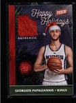 GEORGIOS PAPAGIANNIS 2016 PANINI BLACK FRIDAY HAPPY HOLIDAYS SANTA HAT AB8670