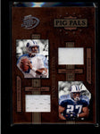 WARREN MOON / EDDIE GEORGE 2004 HOGG HEAVEN PIG PALS DUAL JERSEY #016/100 AB8334