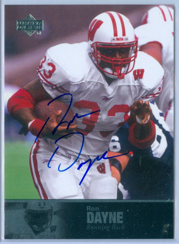 RON DAYNE 2011 UPPER DECK COLLEGE LEGENDS AUTO AUTOGRAPH SP