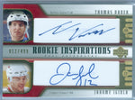 THOMAS VANEK / JAROME IGINLA 2005-06 UPPER DECK RC UPDATE AUTO AUTOGRAPH SP/499