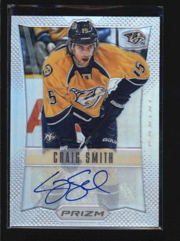 CRAIG SMITH 2012/13 12/13 PANINI PRIZM PRIZMS ROOKIE RC AUTOGRAPH AUTO AB6674