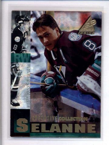 TEEMU SELANNE 1997 PINNACLE #38 EXECUTIVE COLLECTION PARALLEL SP AC2458