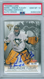 Marc-Andre Fleury 2004 Titanium #132 #/99 RC Autograph PSA DNA Gem Mint 10 Auto