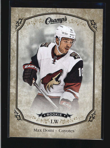 MAX DOMI 2015/16 UD CHAMPS #312 SP VARIANT FRONT SHORTPRINT ROOKIE SP RC AB9653