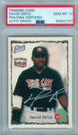 David Ortiz 1997 Best #74 Rc Rookie Autograph PSA DNA Gem Mint 10 Auto